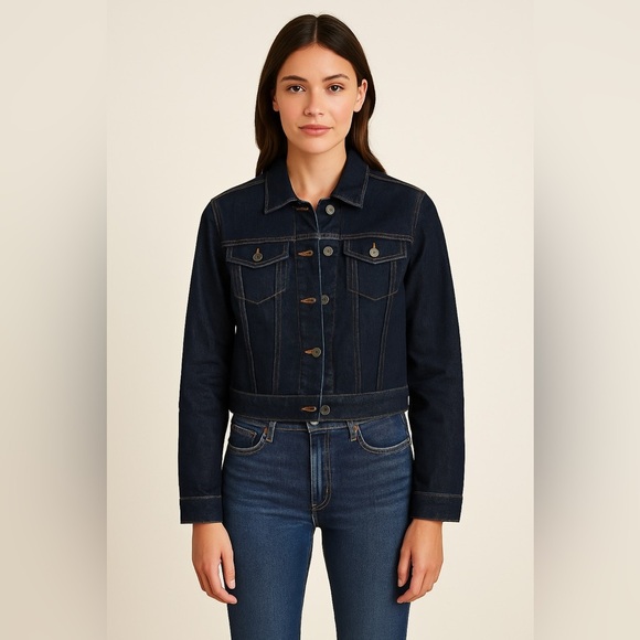 Vintage GAP Indigo Blue Denim Jacket - Size Small - Picture 2 of 8